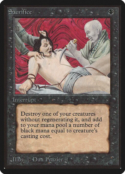 Sacrificar