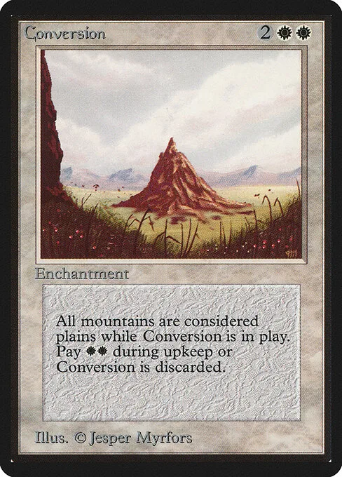 Conversión