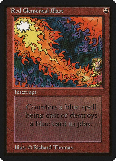 Ráfaga elemental roja