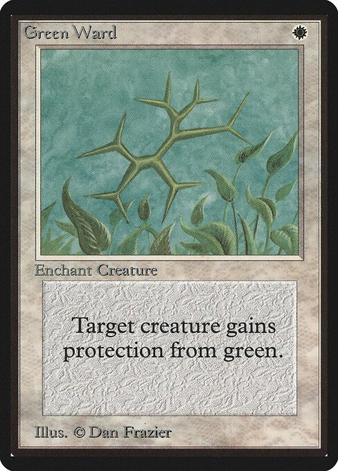 Guarda de verde