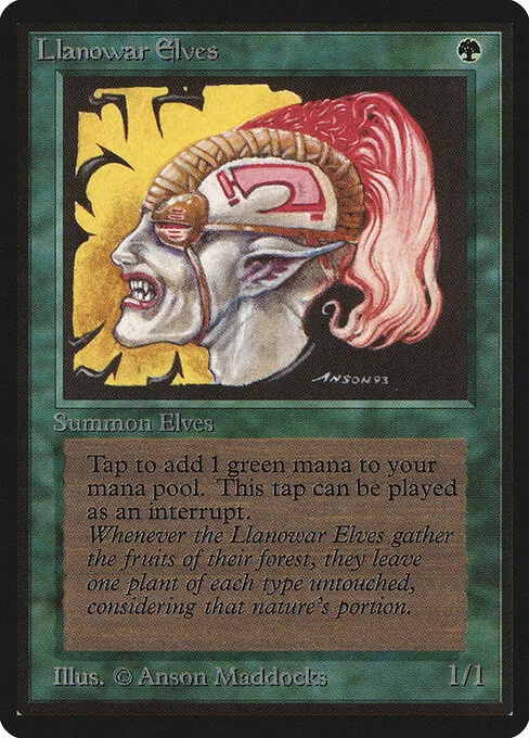 Elfos de Llanowar