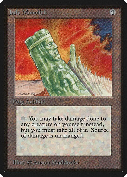 Monolito de jade