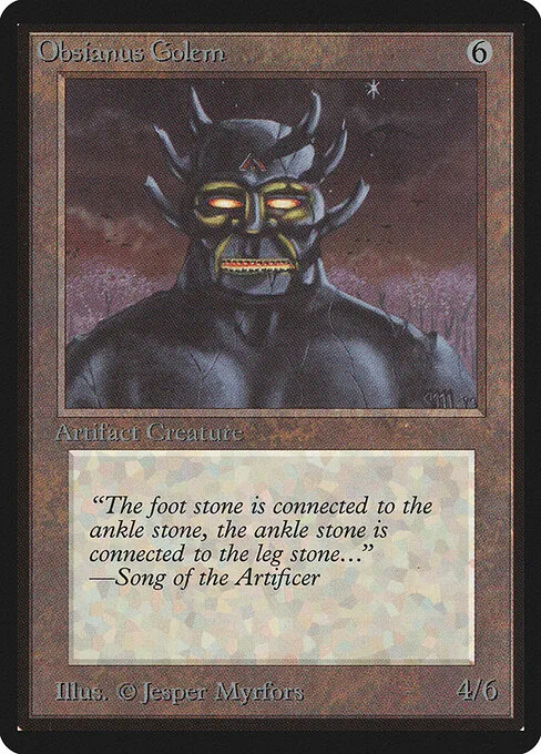 Gólem de obsidiana