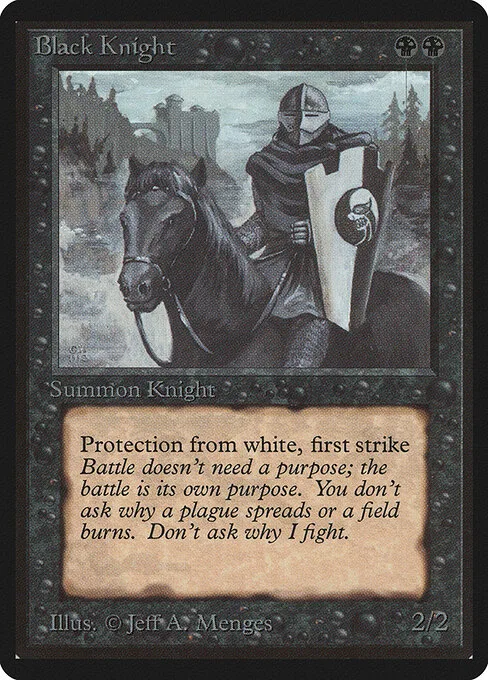 Caballero negro