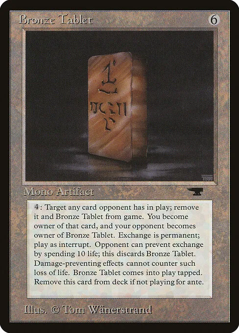 Tablilla de bronce