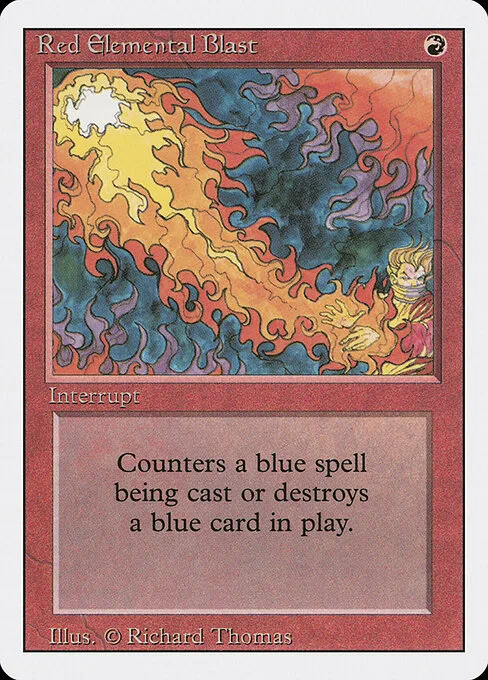 Ráfaga elemental roja
