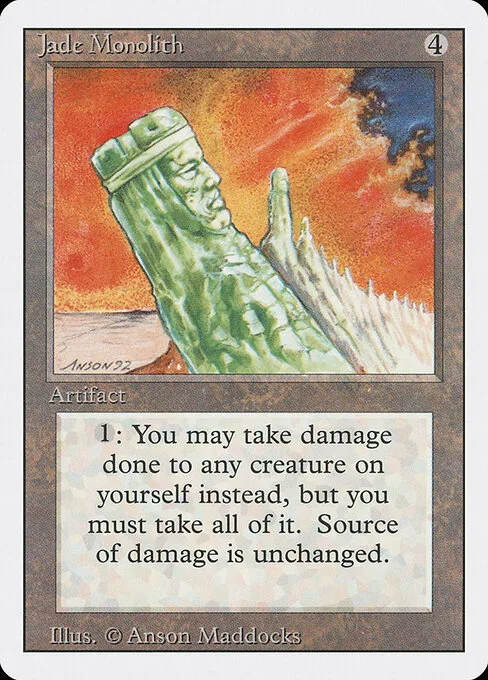 Monolito de jade