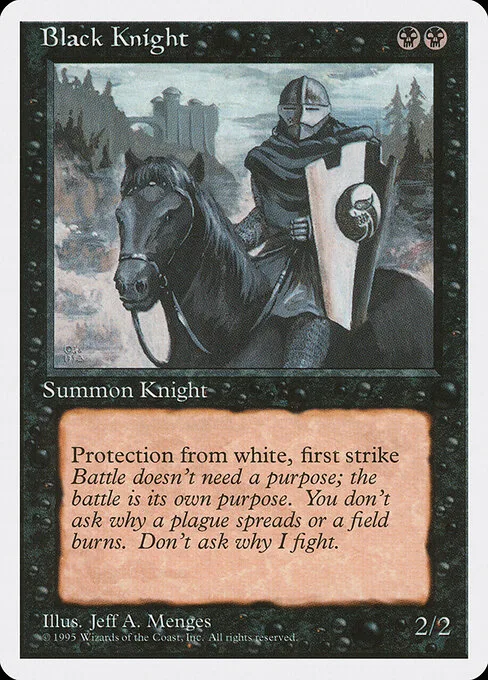 Caballero negro