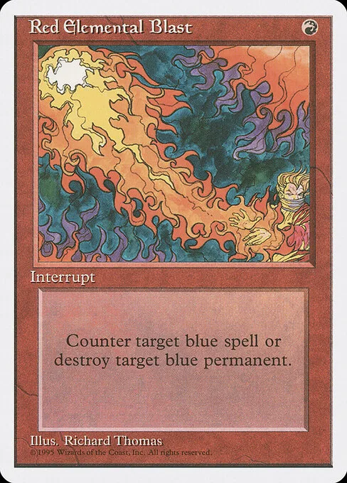 Ráfaga elemental roja