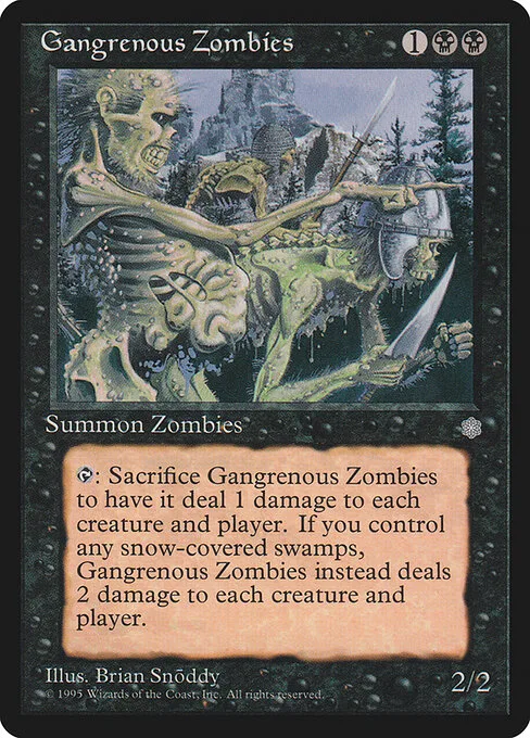Zombis gangrenosos