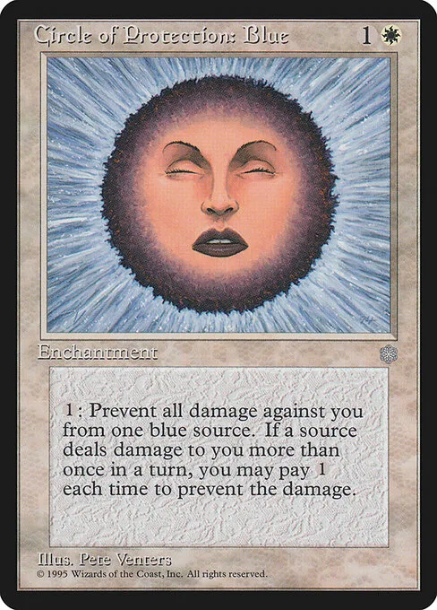 Circulo de protección: Azul