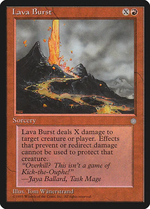 Erupción de lava