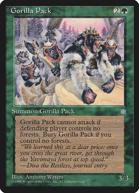 Manada de gorilas