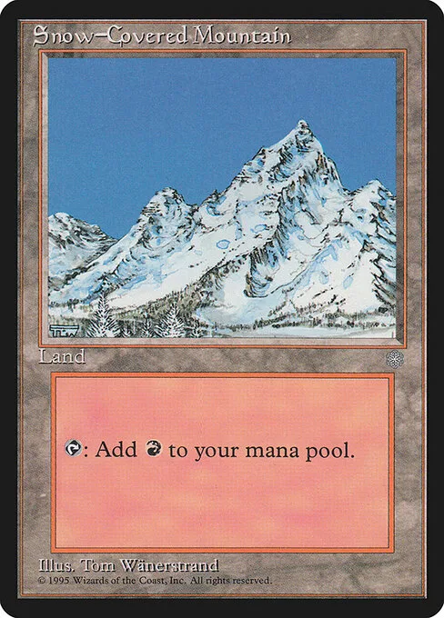 Montaña nevada