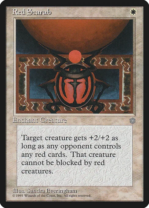 Escarabajo rojo