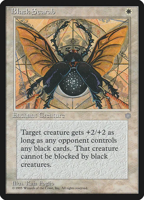 Escarabajo negro