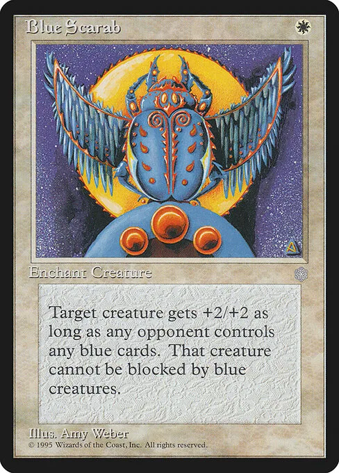 Escarabajo azul