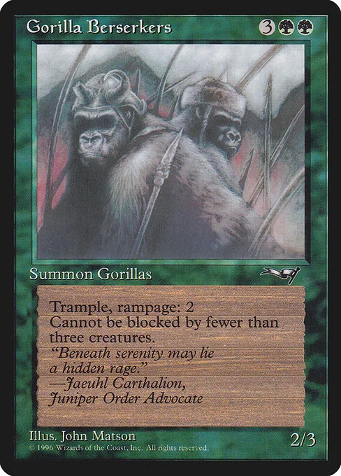 Gorilas enfurecidos