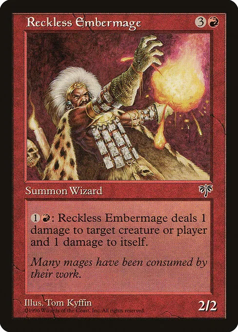 Mago ígneo temerario