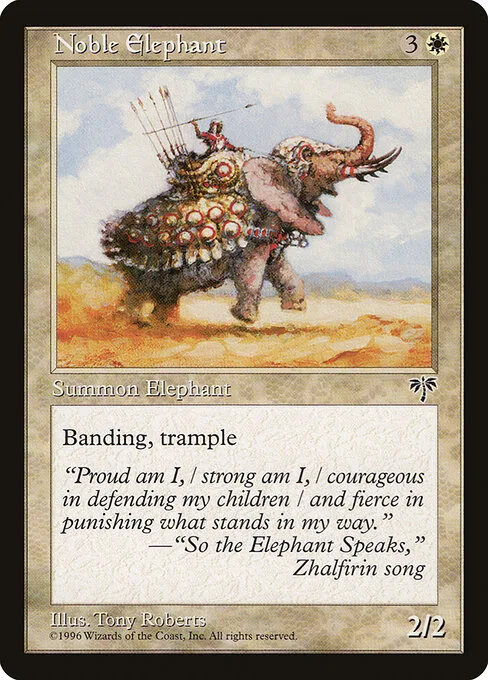 Elefante noble