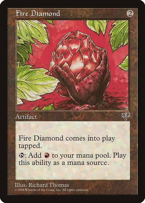 Diamante flamígero