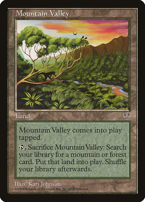 Valle de montaña