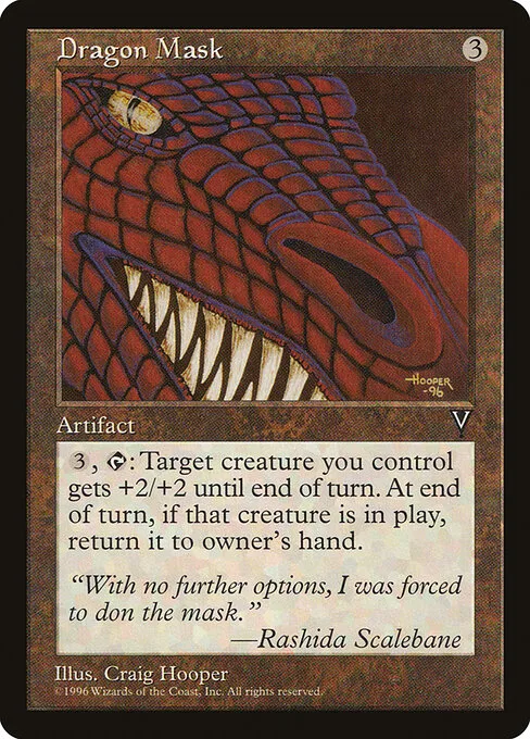 Máscara de dragón