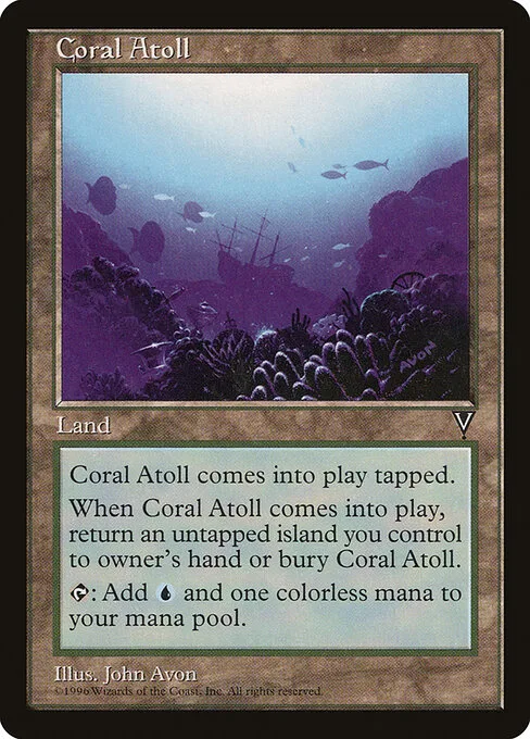 Atolón de coral