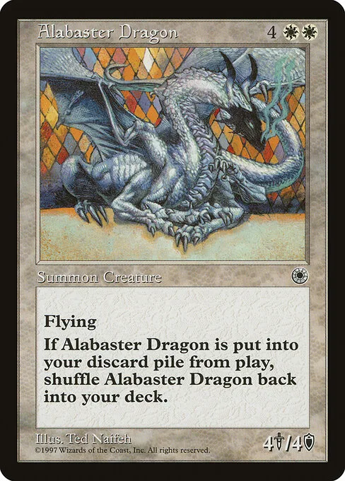 Dragón alabastro