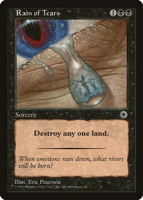 Lluvia de lágrimas