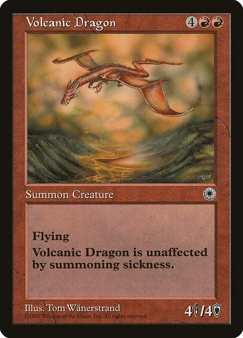 Dragón volcánico
