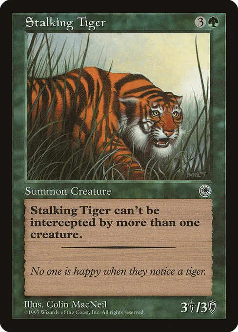 Tigre al acecho