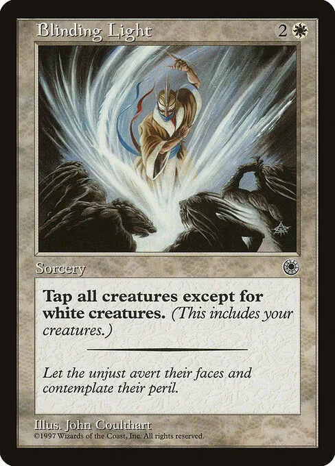Luz cegadora