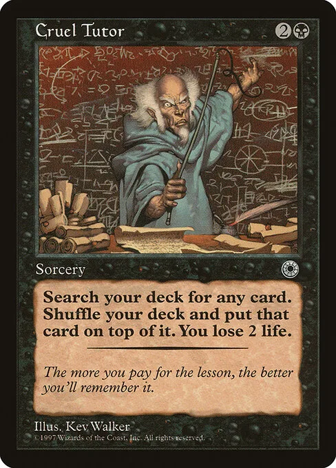 Tutor cruel