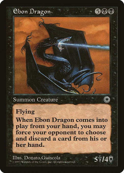 Dragón de ébano