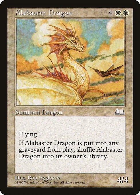 Dragón de alabastro
