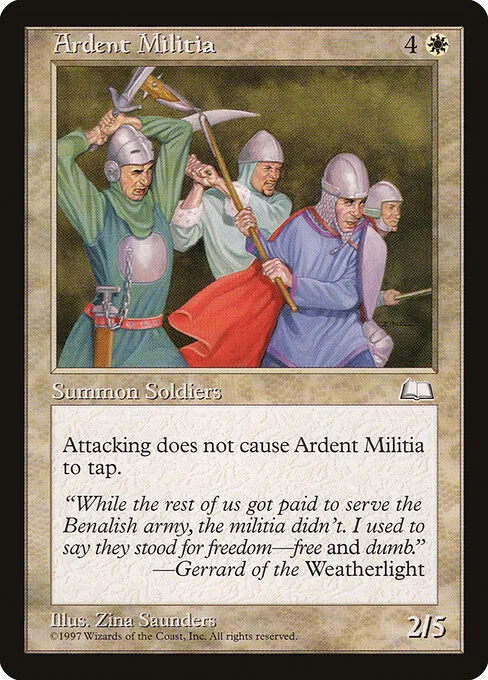 Milicianos ardorosos