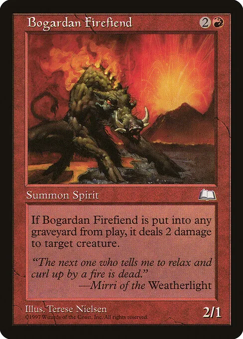Demonio del fuego bogardano