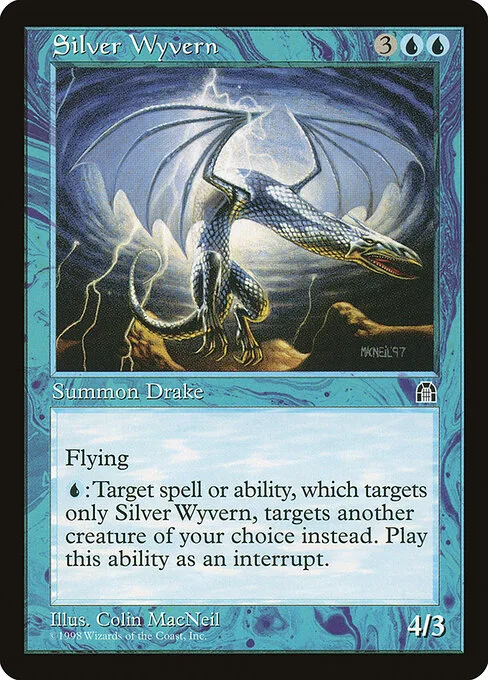 Wyvern de plata