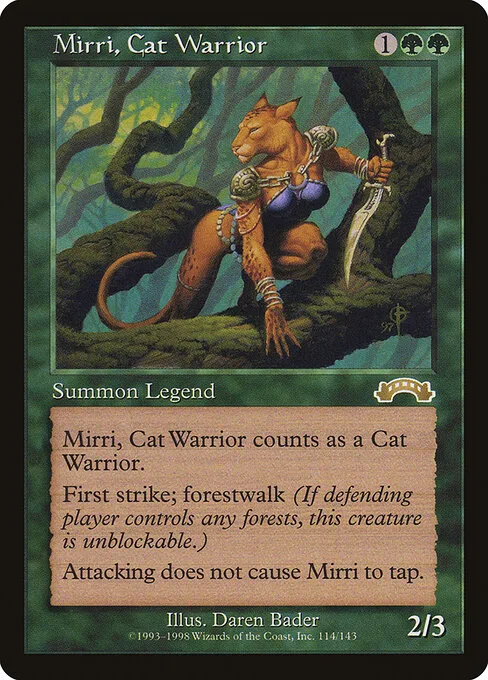 Mirri, guerrera felina
