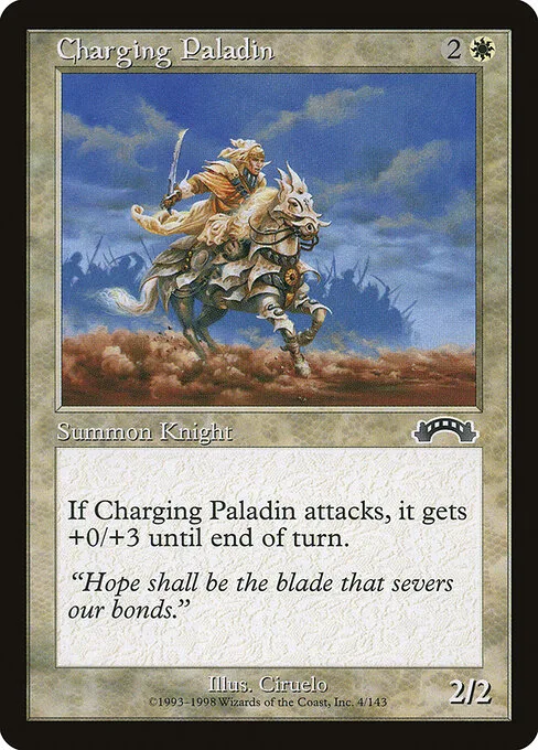 Paladín a la carga