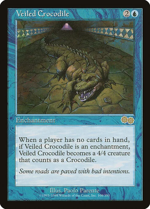 Cocodrilo velado