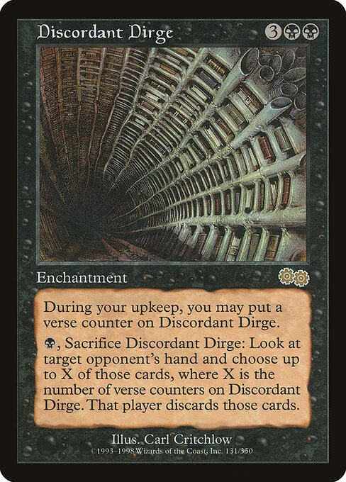 Canto fúnebre disonante