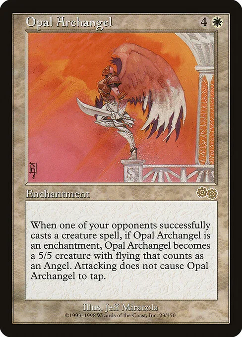 Arcángel de ópalo