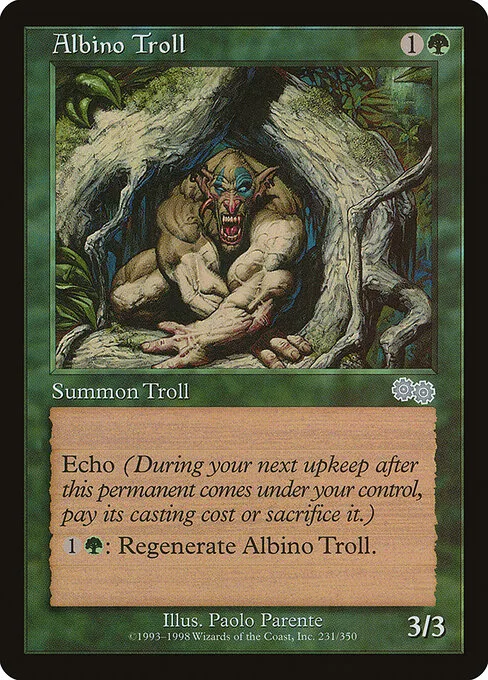 Troll albino