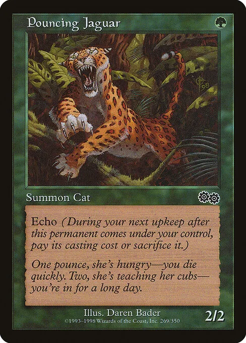 Jaguar saltando