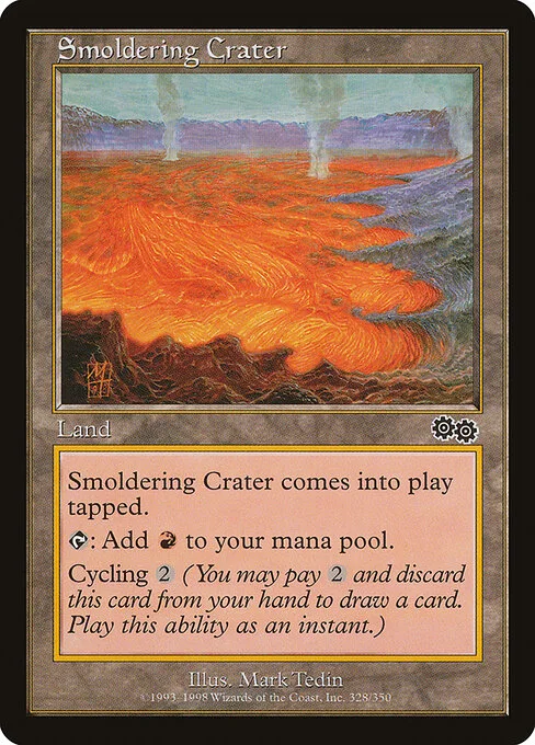 Cráter ardiente