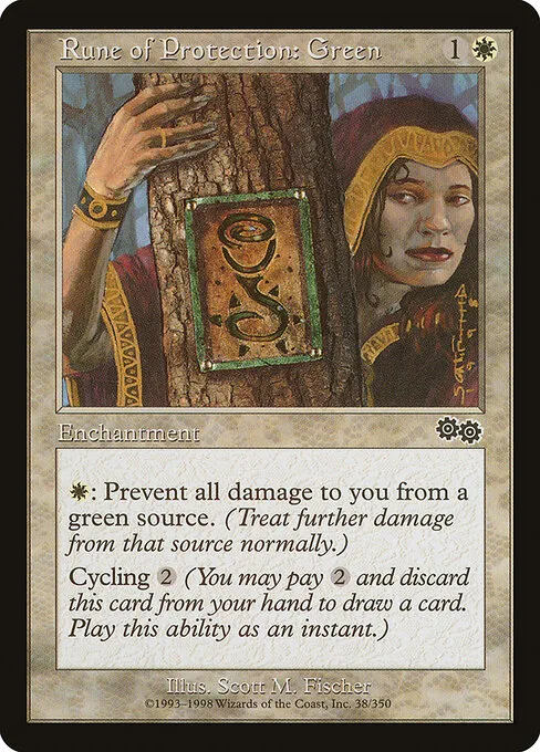 Runa de protección: verde