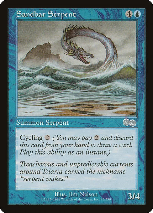 Serpiente de los bancos de arena