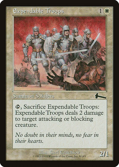 Tropas sacrificables